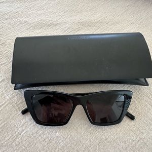 Saint Laurent Black Sunglasses